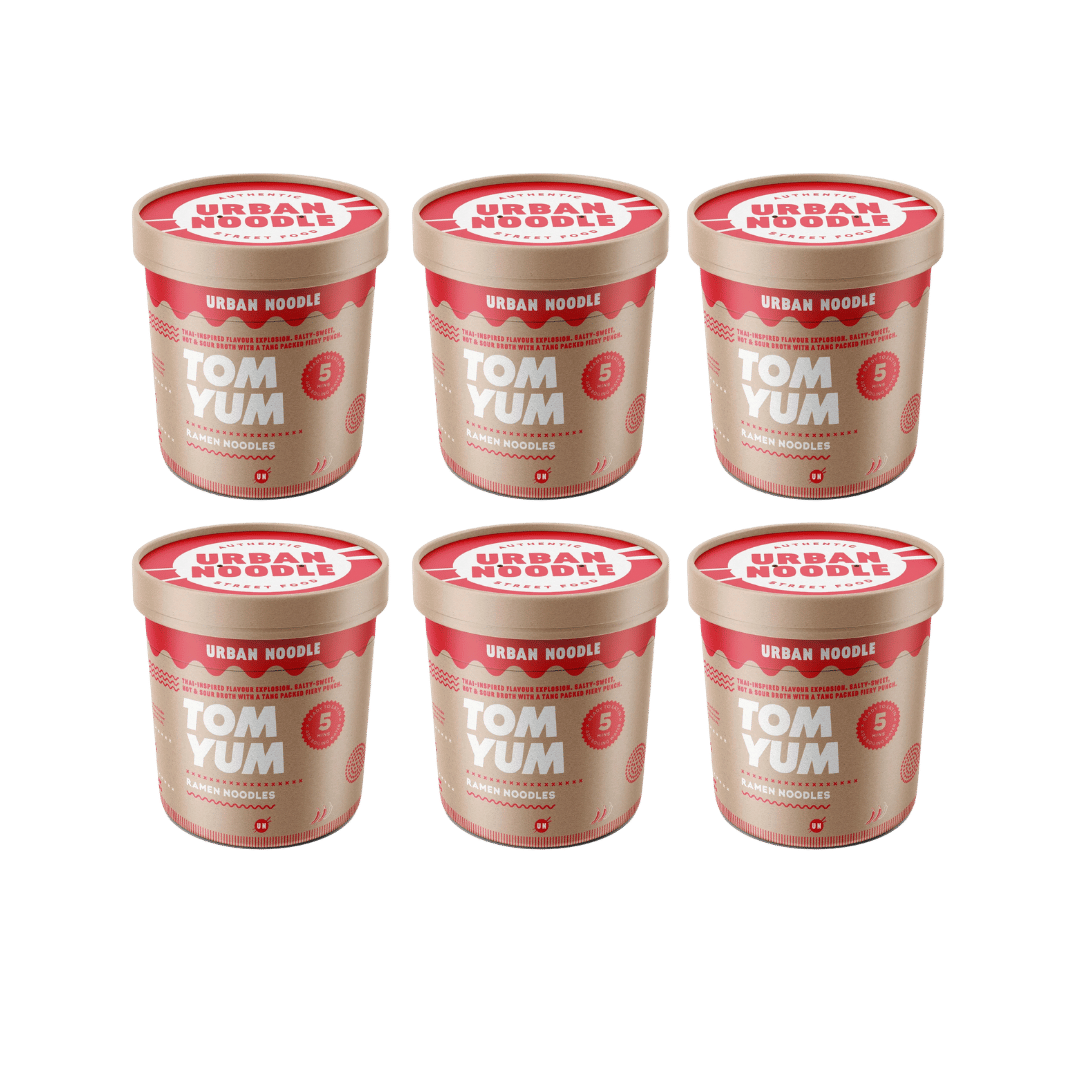 Urban Noodle Tom Yum Ramen Pot 6 x 87.5g