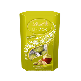 Lindt Lindor Pistachio Milk Chocolate Truffles Box