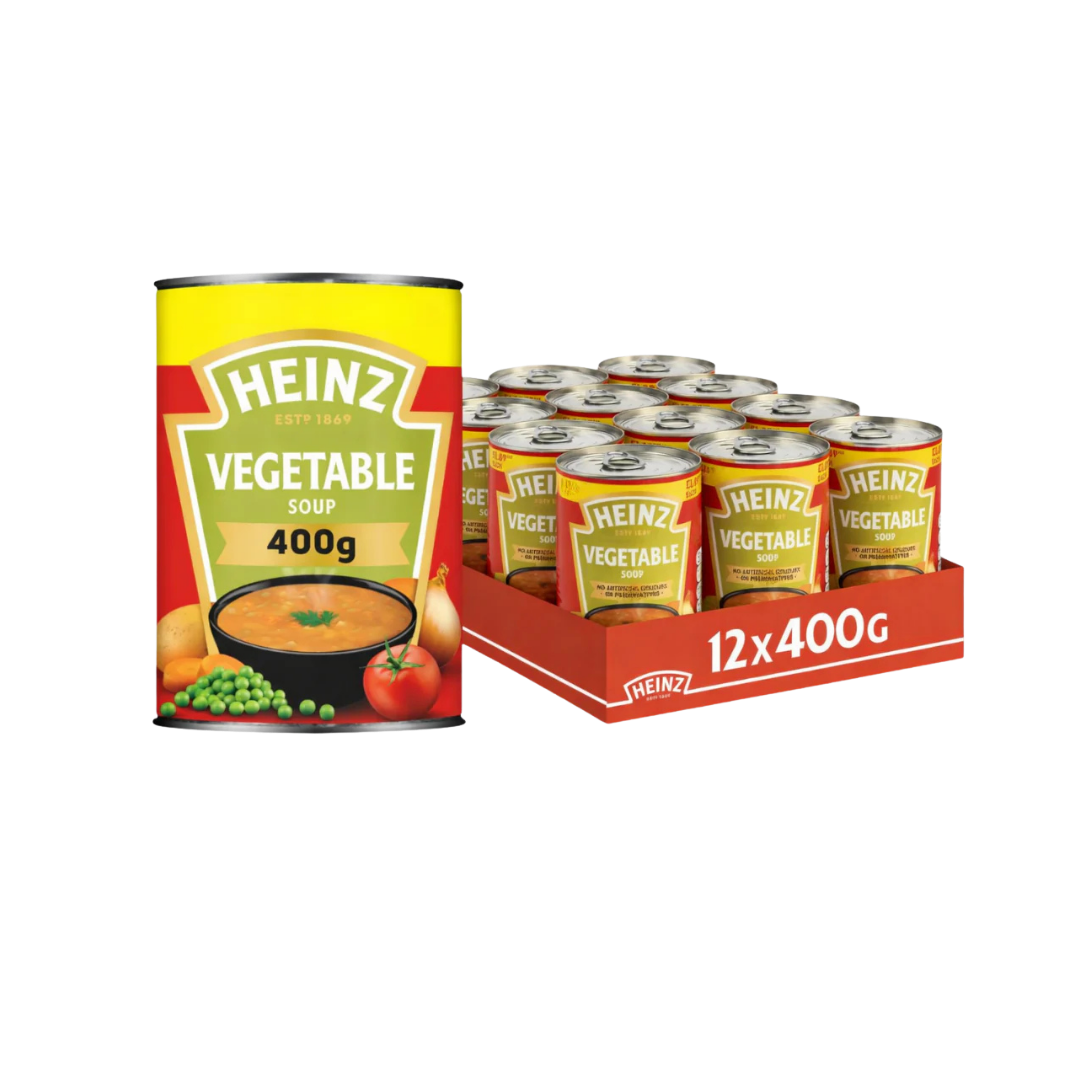 Heinz Vegetable Soup  12 x 400g