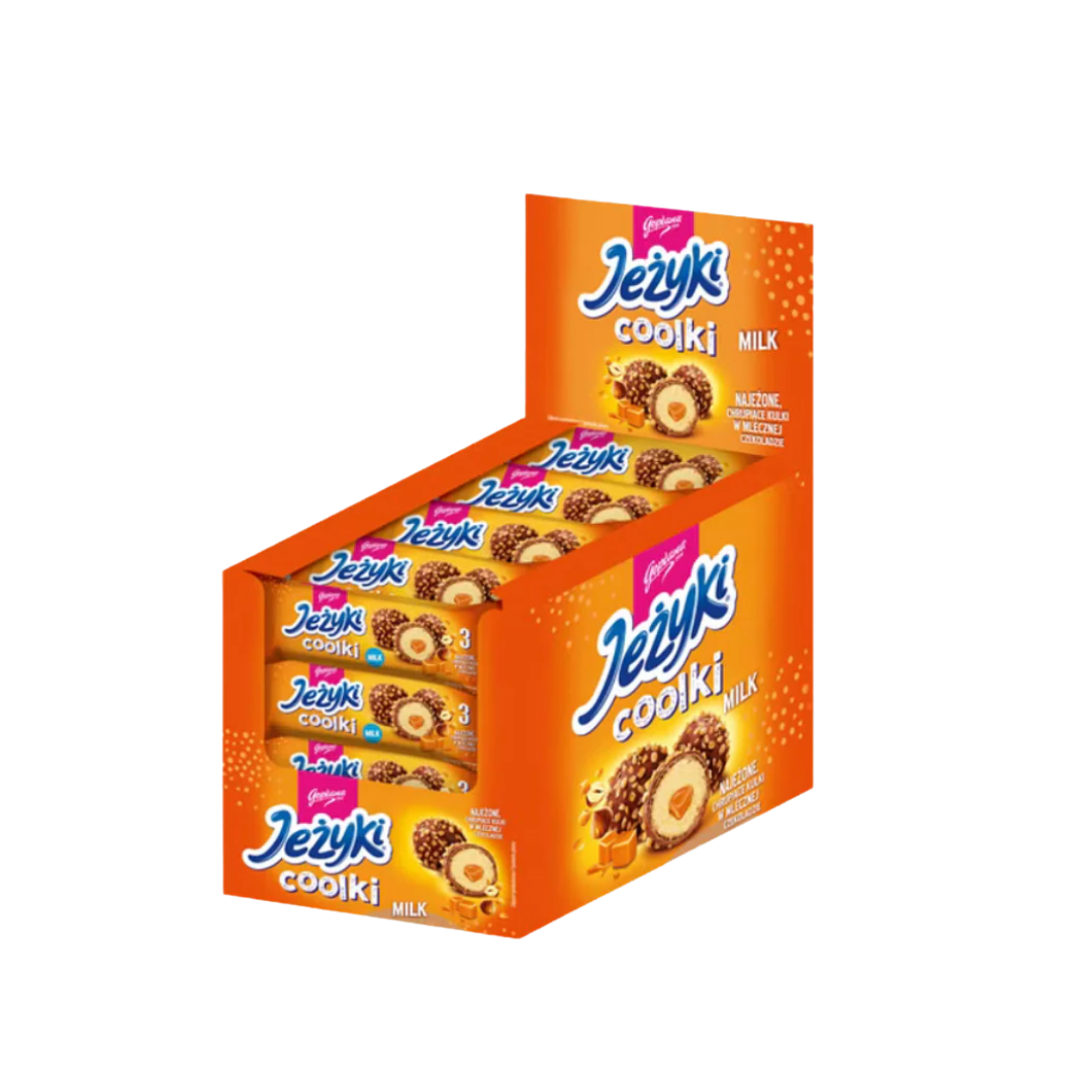 Polish Goplana Jeżyki Coolki Milk Chocolate Triple Packs