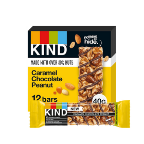 Kind Peanut Caramel Chocolate Peanut Bars 12 x 40g