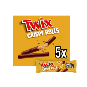 Twix Milk Chocolate Crispy Rolls 5 Pack