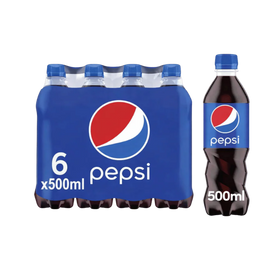 Pepsi Cola Bottle Regular 6 x 500 ml