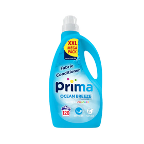 Prima Fabric Conditioner Ocean Breeze 120 Wash