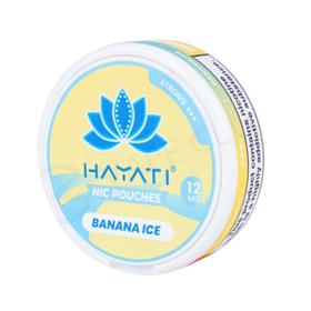 Hayati Nic Pouches Banana Ice 12mg x 20Pouch