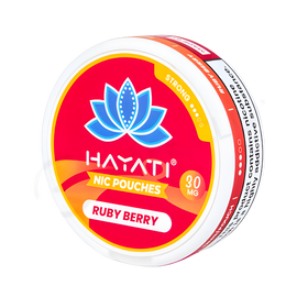 Hayati Nic Pouches Ruby Berry 30mg x 20Pouch