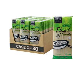 THAI FLAVOUR Straight Cut Rice Stick Noodles – 3mm – 30 x 400g