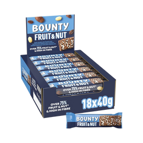 Bounty Fruit And Nut Bars – Case of 18 x 40 g