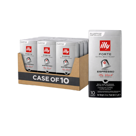 Illy Forte Nespresso Capsules 10 Packs (57 g x 10) 100 Drinks