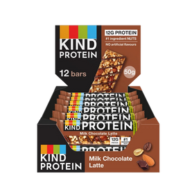 Kind Protein Bar Milk Chocolate Latte 50g - Case of 12 x 50g