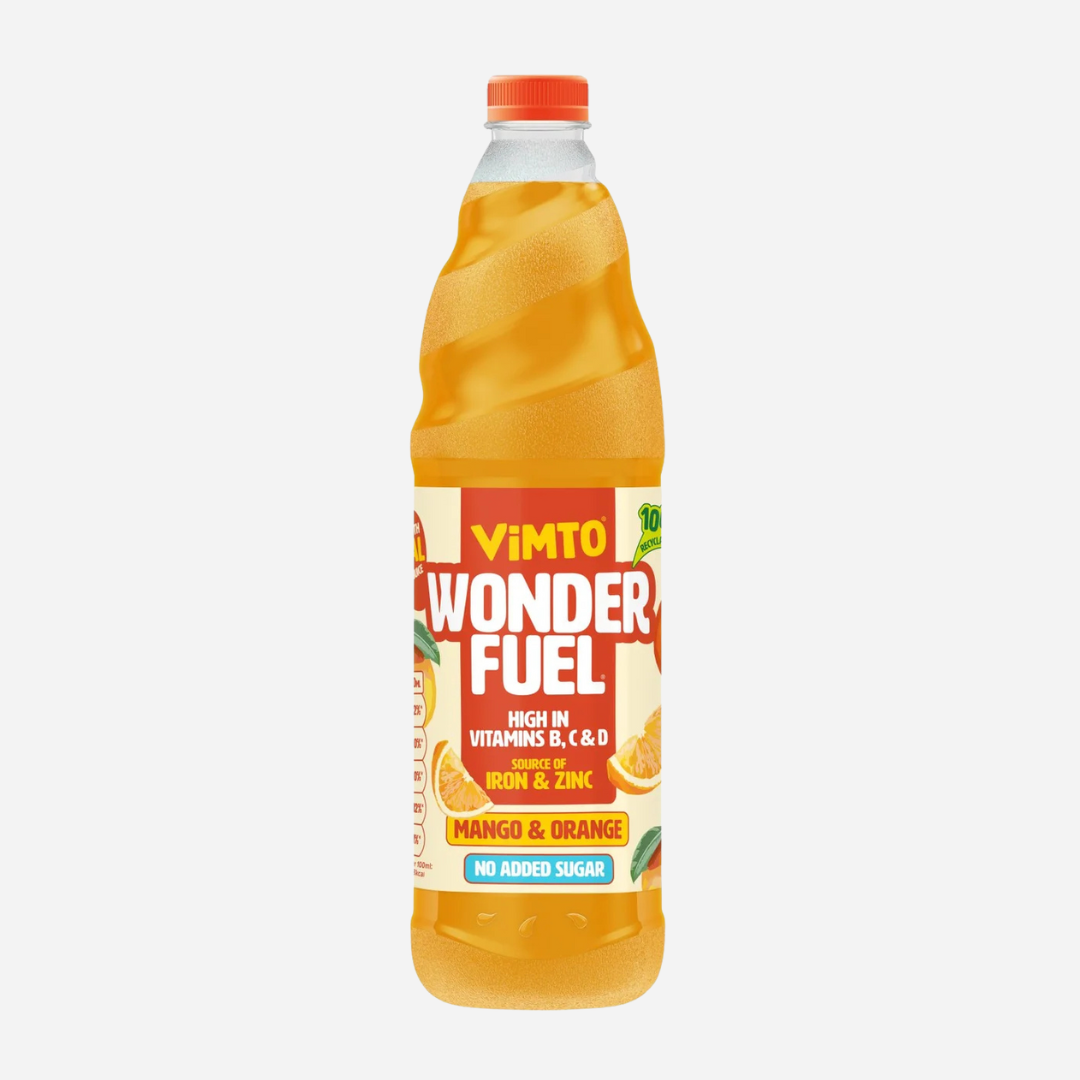Vimto Wonderfuel Mango & Orange No Added Sugar Cordial