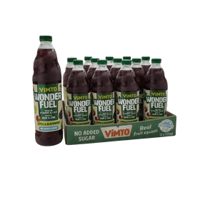 Vimto Wonderfuel Apple & Blackberry Squash 12 x 725ml Bottles