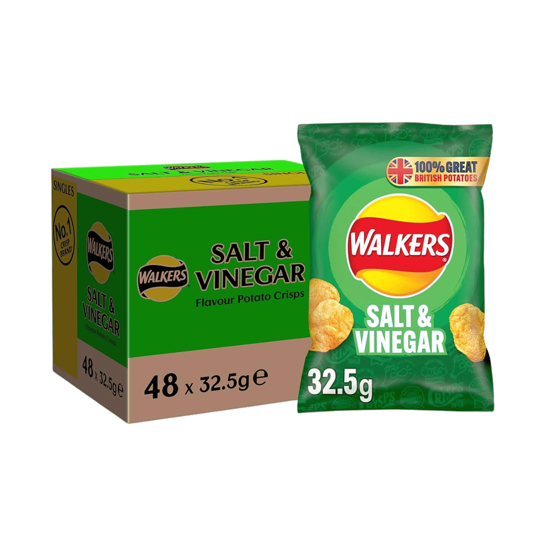 Walkers Salt and Vinegar Crisps