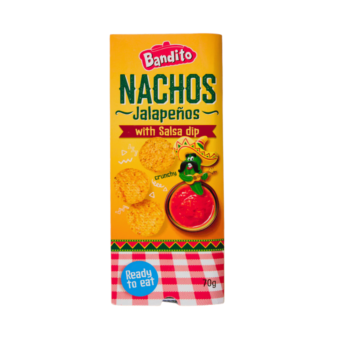 Bandito Nachos Jalapenos With Salsa Dip