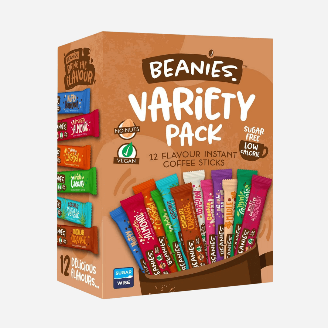 Beanies Variety Pack Flavoured Instant Coffee