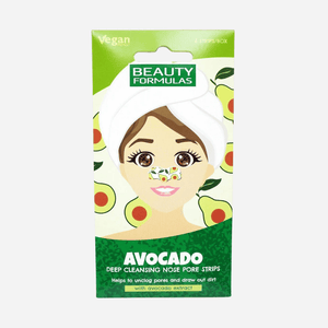 Beauty Formulas Nose Pore Strips Avocado