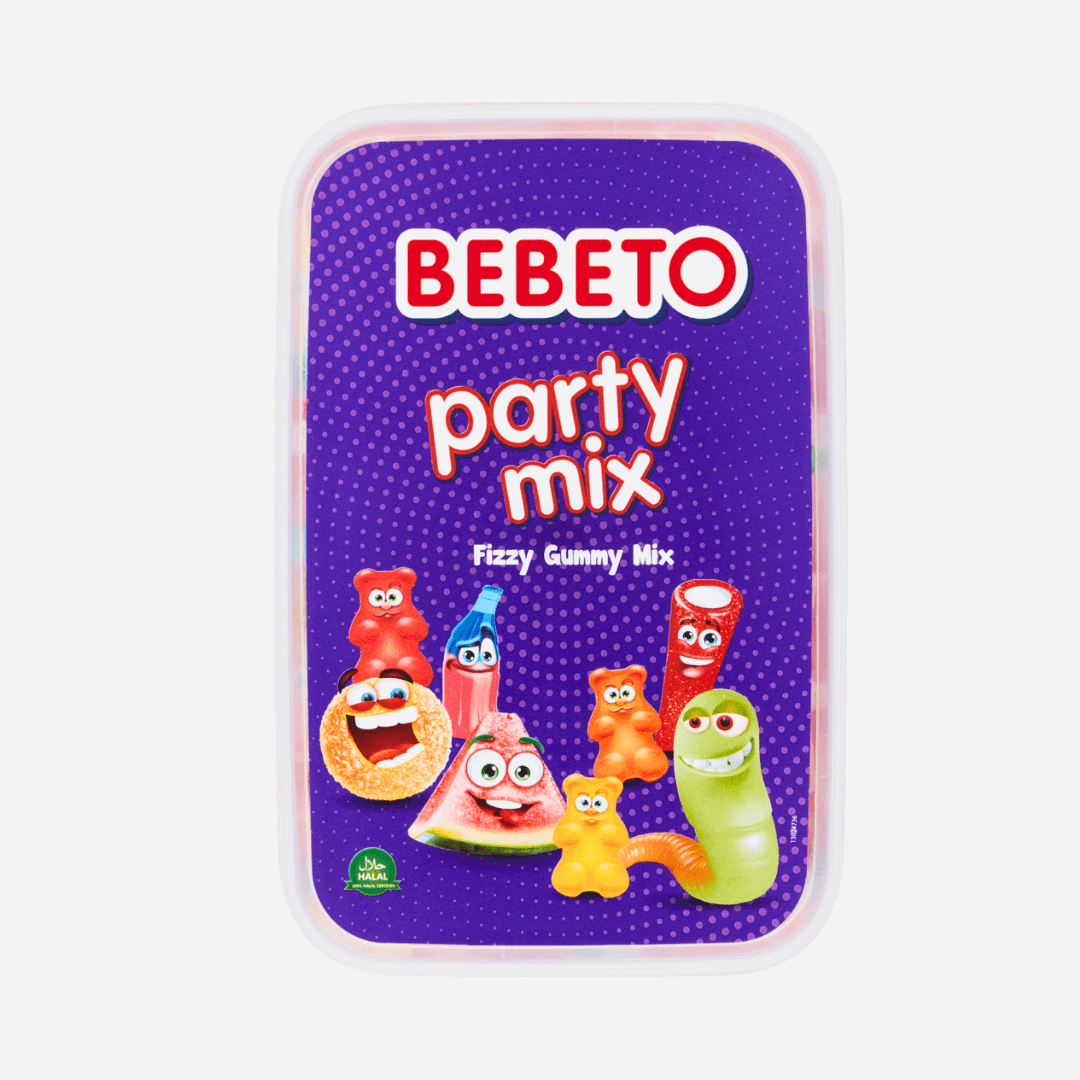 Bebeto Fizzy Gummy Sweets Party Mix