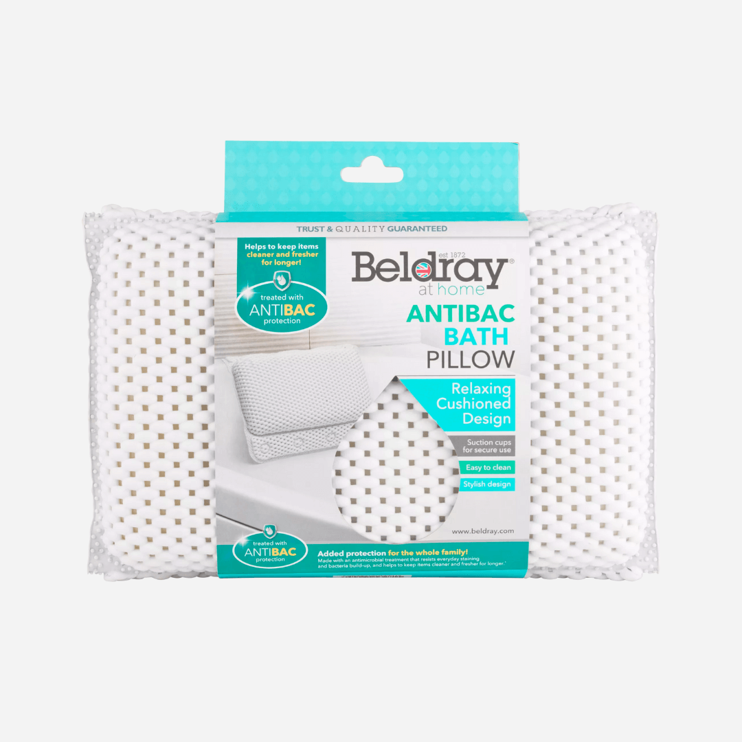 Beldray Anti-Bacterial Bath Pillow Cushion