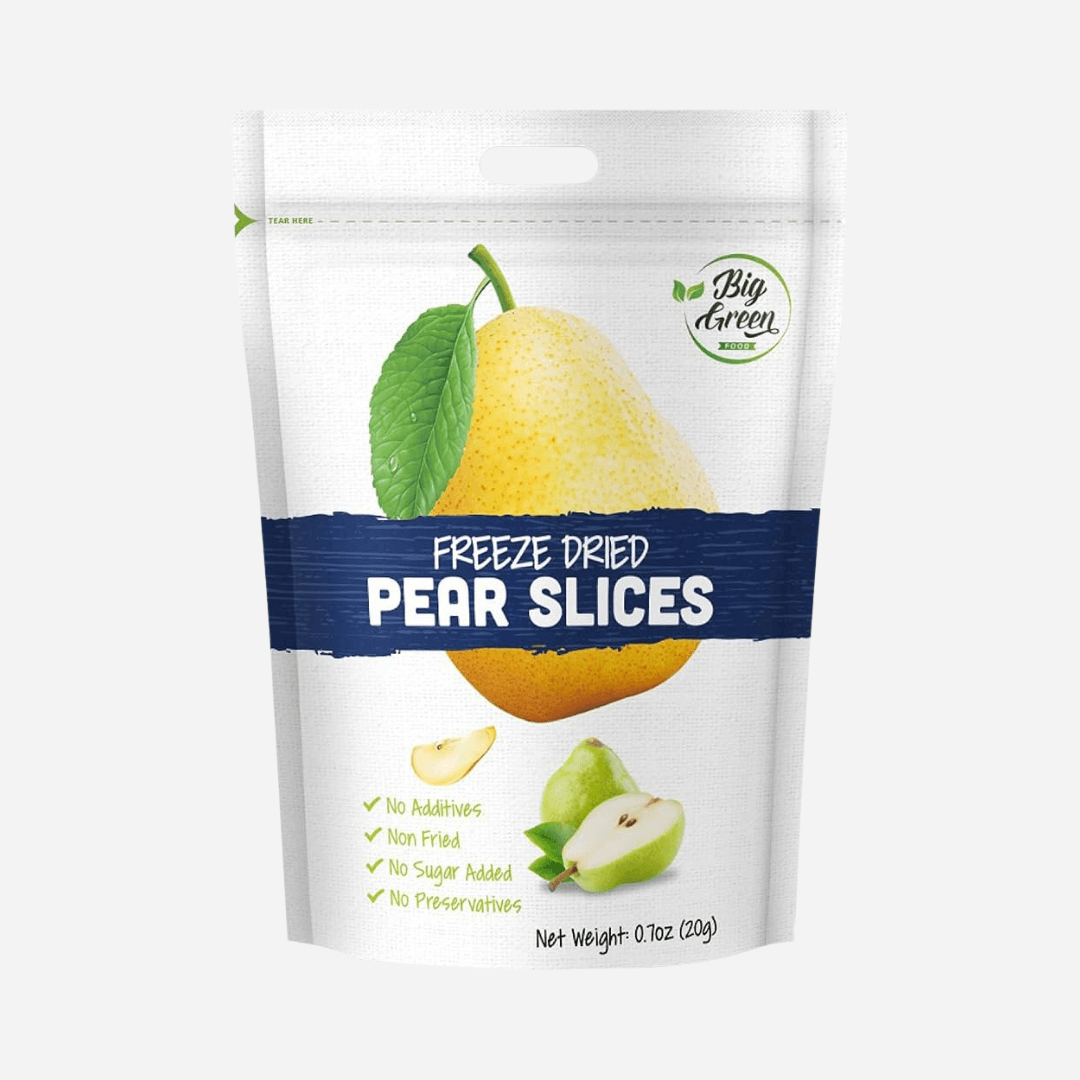 Big Green Food Freeze Dried Pear Slices