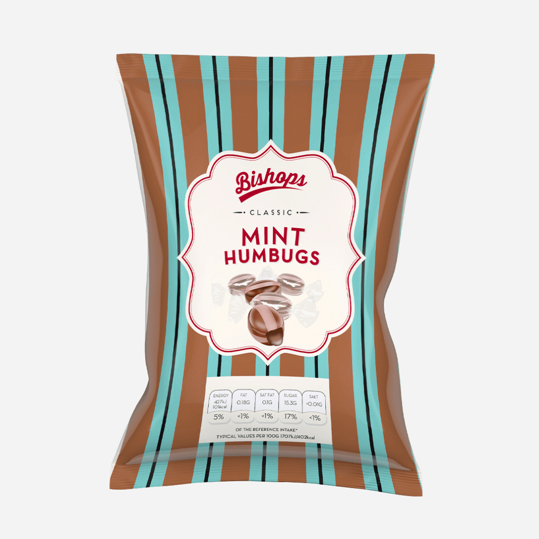 Bishops Mint Humbugs Classic Sweets