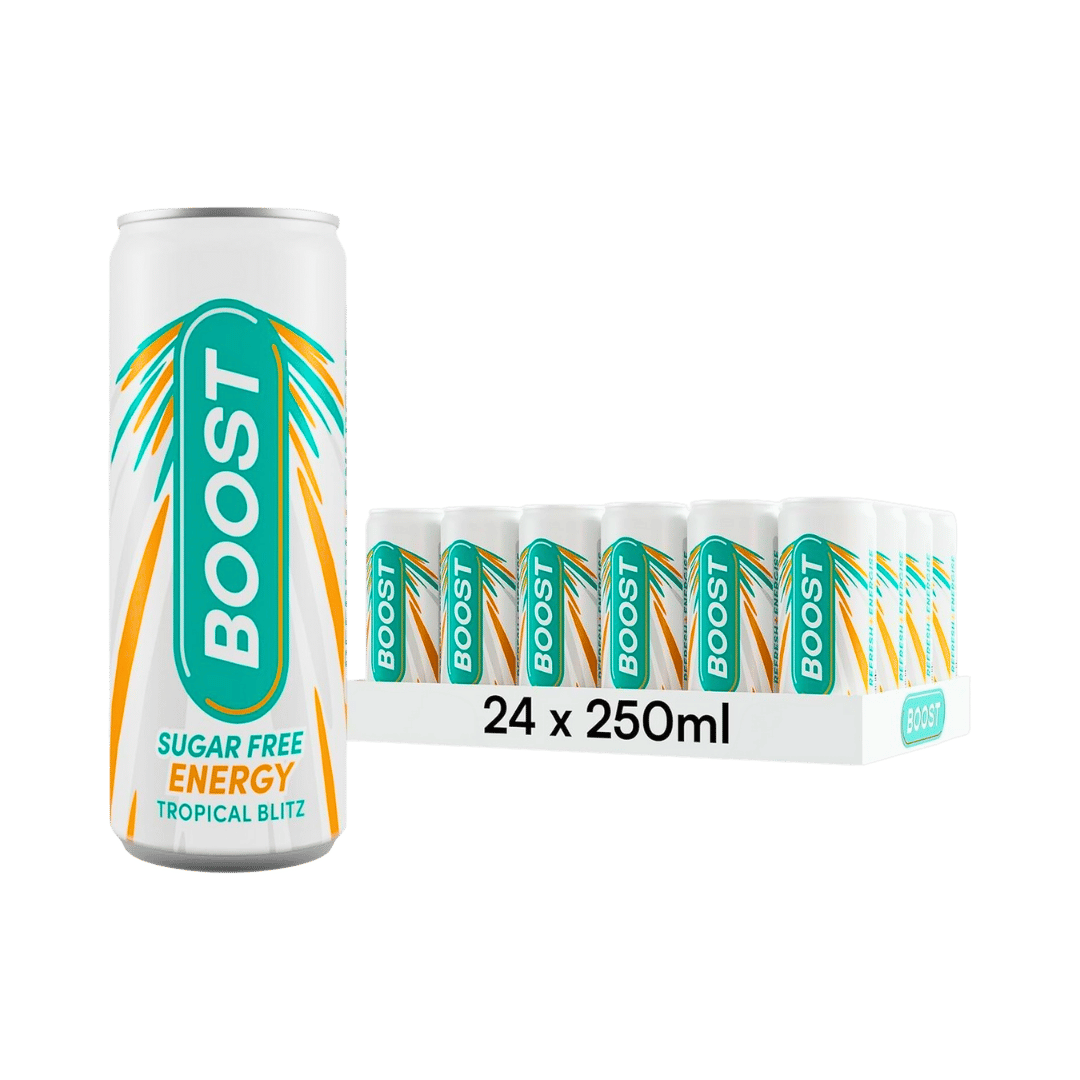 Boost Tropical Blitz Sugar Free Energy Drink
