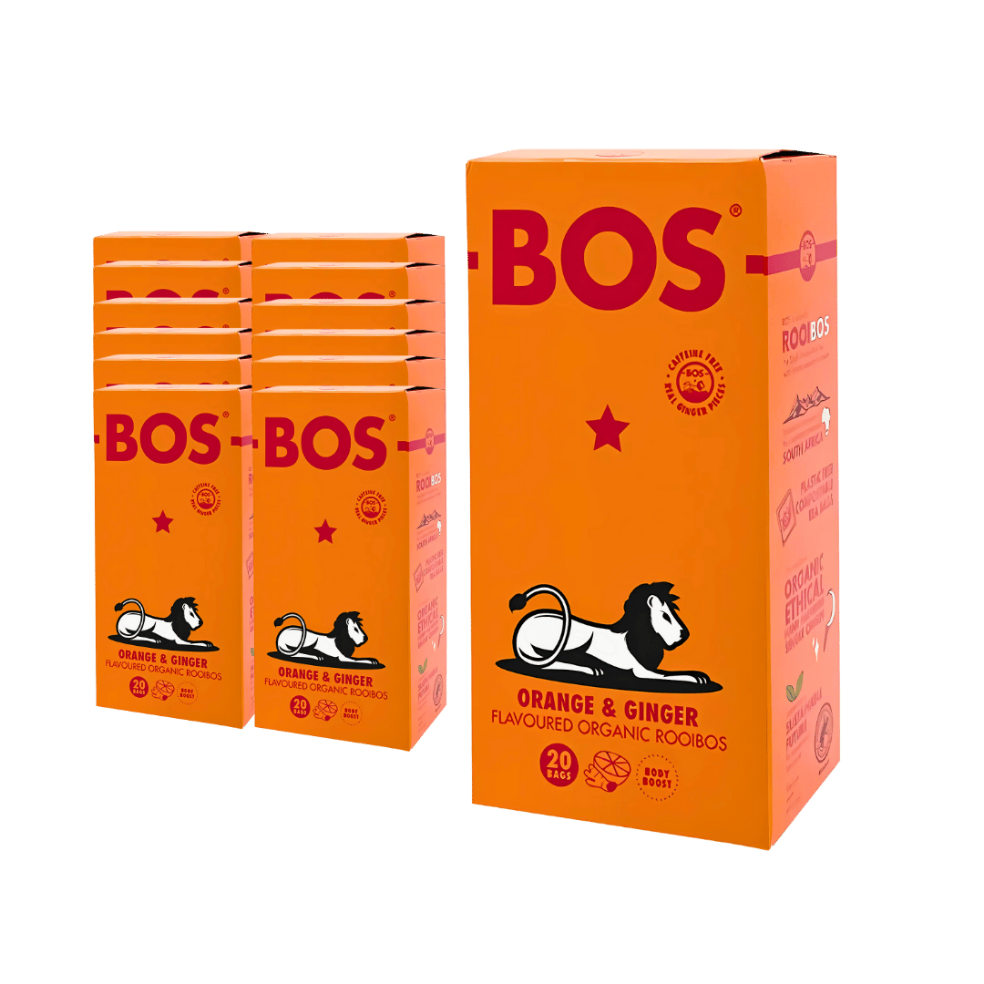 BOS Organic Rooibos Orange Flavoured With Ginger
