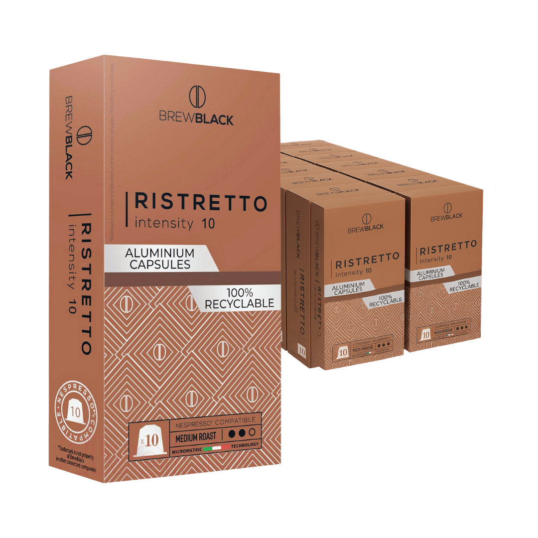 BrewBlack Ristretto Coffee Pods