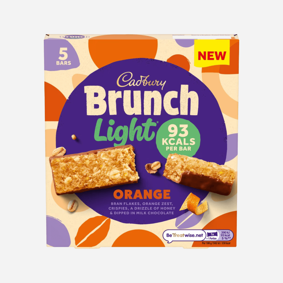 Cadbury Brunch Light Orange Bars