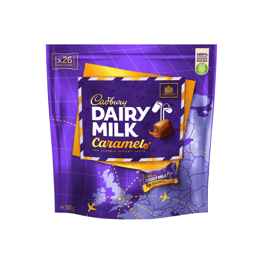 Cadbury Dairy Milk Caramel Miniatures Pouch