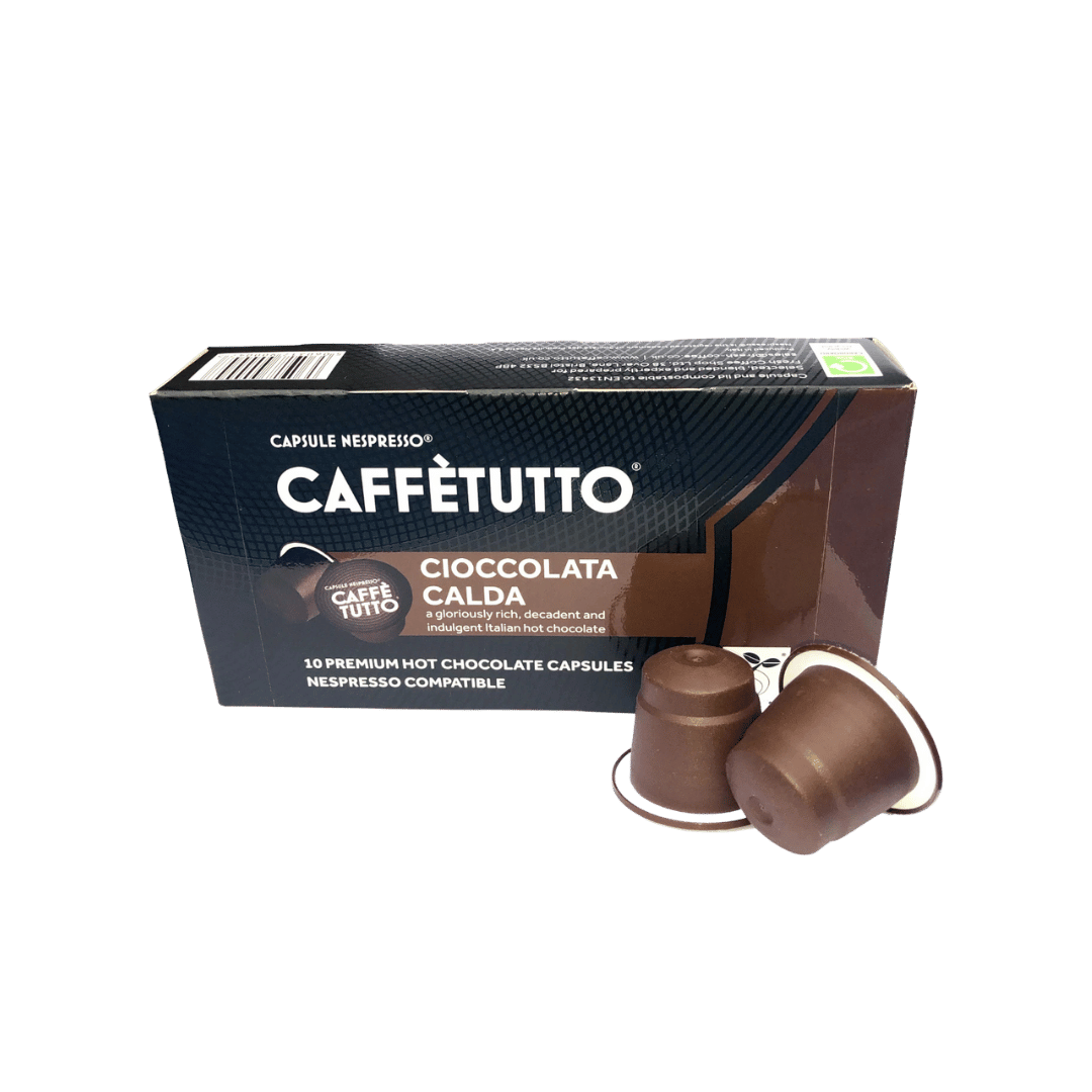 Caffetutto Premium Hot Chocolate Nespresso Capsules