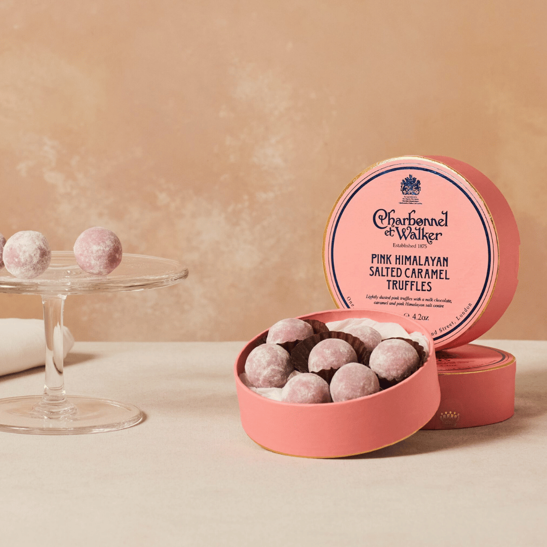 Charbonnel et Walker Pink Himalayan Salted Caramel Truffles
