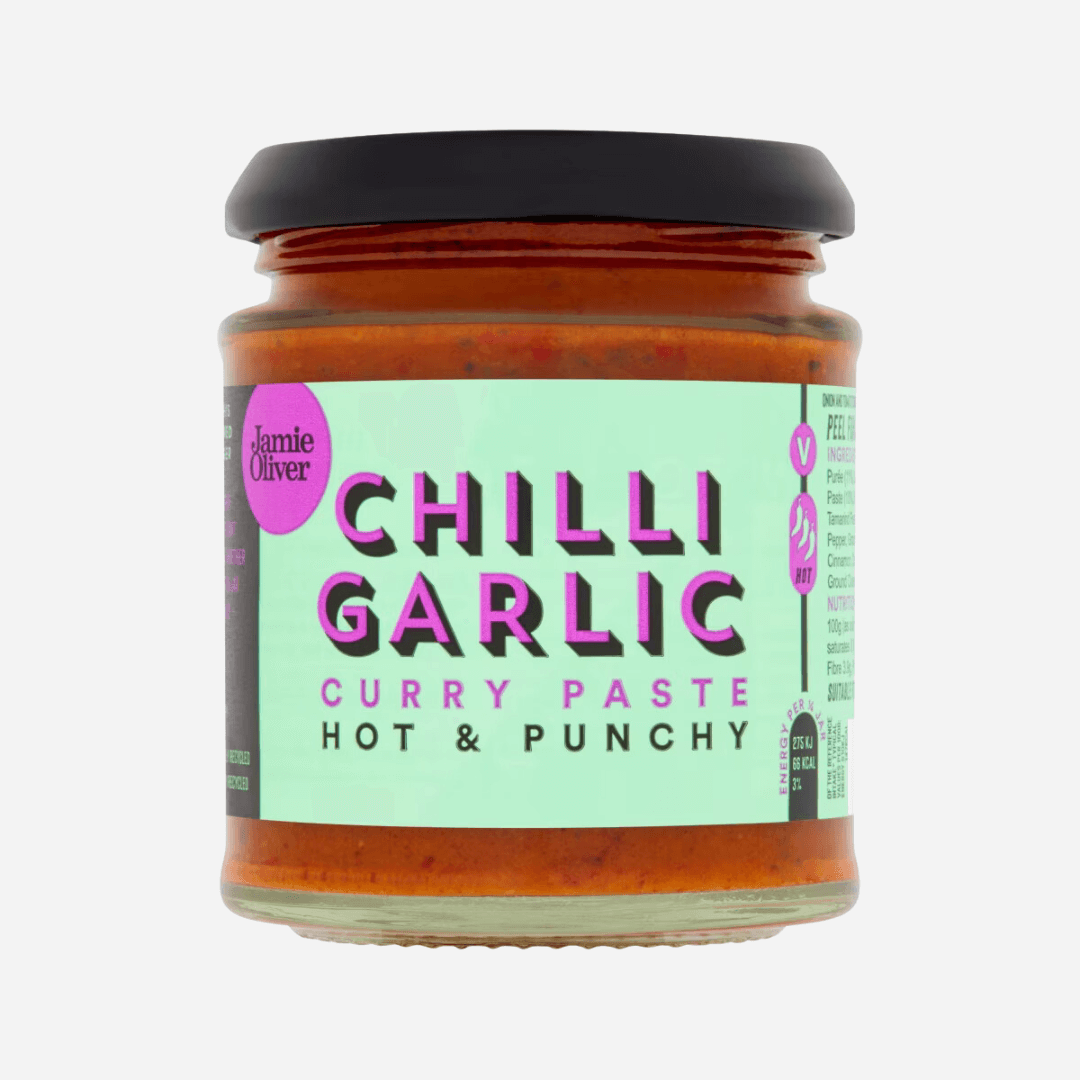 Jamie Oliver Chilli Garlic Hot Curry Paste