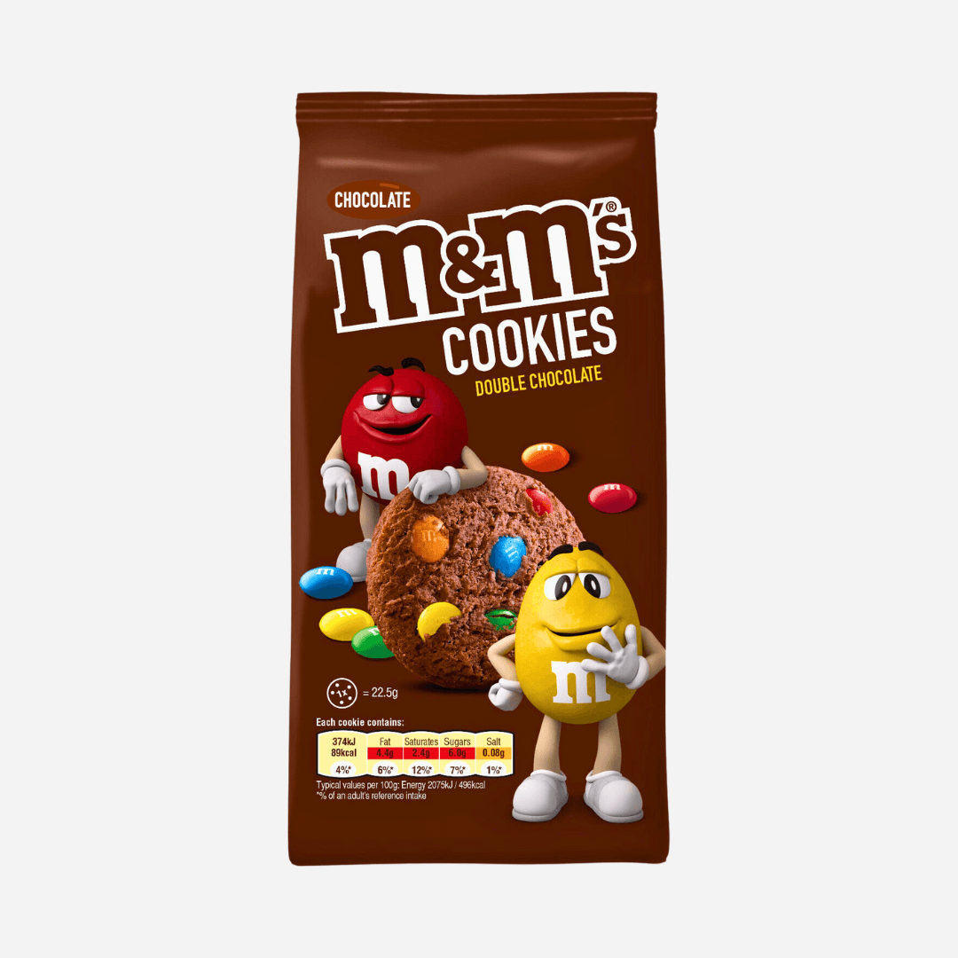 M&M's Double Chocolate Cookies