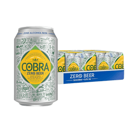 Cobra Zero Alcohol Beer 24 x 330ml