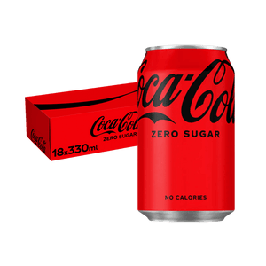 Coca Cola Coke Zero 18 cans