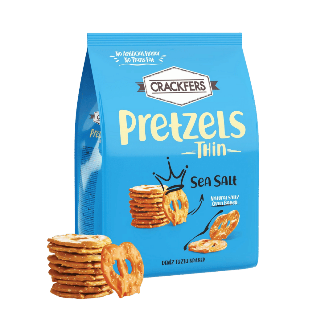 Crackfer Pretzels Thin Sea Salt