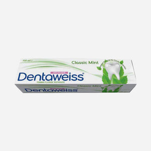 Dentaweiss Classic Mint Anti Plaque Toothpaste 125ml