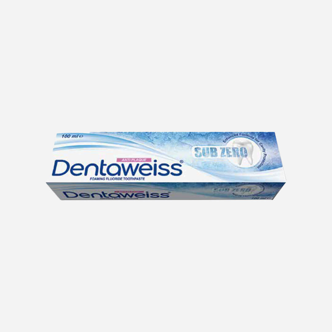 Dentaweiss Sub Zero Anti Plaque Toothpaste 100ml