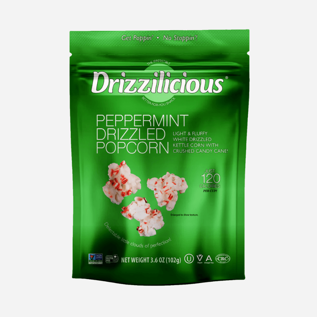 Drizzilicious Peppermint Drizzled Popcorn