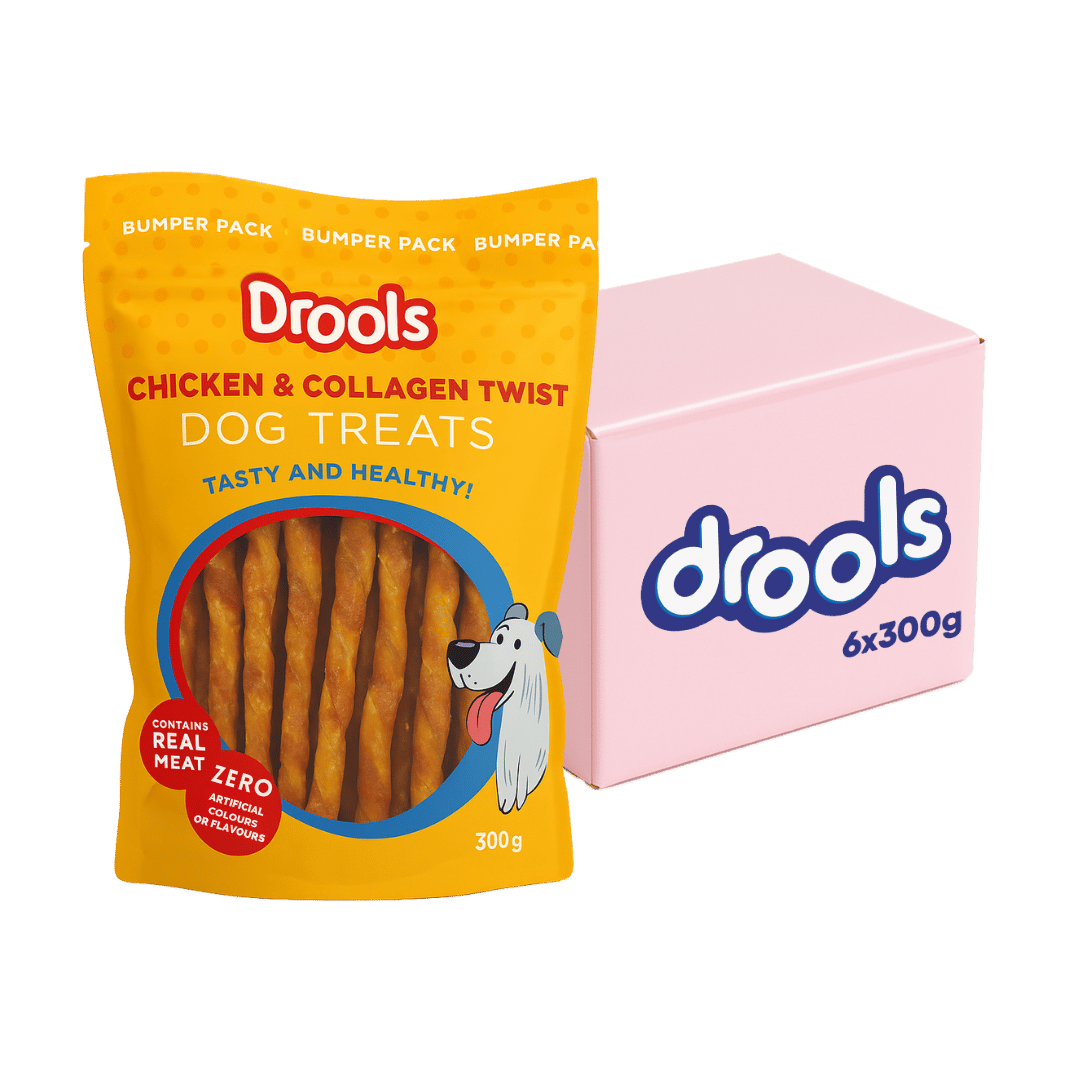 Drools Chicken And Collagen Twist Dog Treats