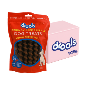 Drools Springy Beef Spiral Dog Treats