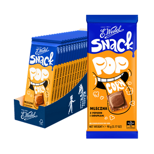 E.Wedel Snack Popcorn Chocolate Bars