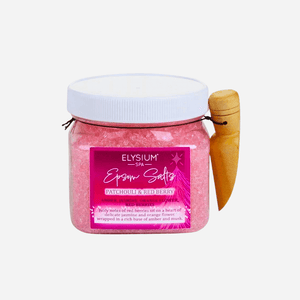 Elysium Spa Bath Salts & Scoop Patchouli & Red Berry