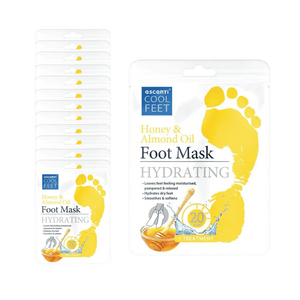 Escenti Honey & Almond Oil Hydrating Foot Mask
