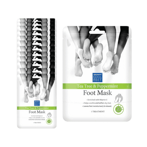 Escenti Tea Tree & Peppermint Refreshing Foot Mask