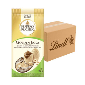 Ferrero Rocher Golden Eggs Creamy Hazelnut White Chocolate Experience