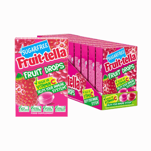 Fruit-Ella Sugar Free Fruit Drops Red Berry Mix