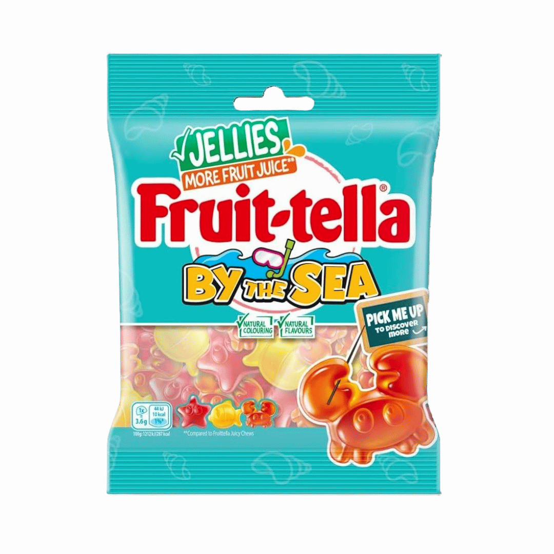 Fruit-tella by The Sea Fruit Flavour Jelly Sweets