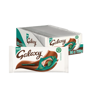 Galaxy Smooth Mint Milk Chocolate Bars