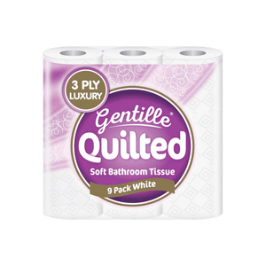 Gentille Quilted Soft Bathroom Tissue Toilet Rolls